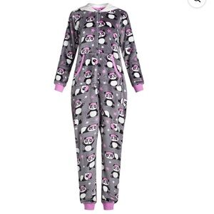 Holiday Time Union Suit Panda, Sizes M 8/10 new with tags.